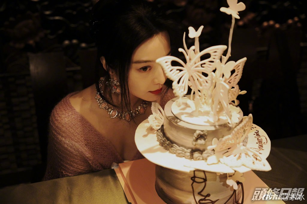 范冰冰上月中踏入41歲，與朋友家人一同慶祝。